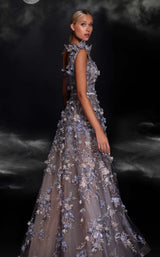 3 of 5 MNM Couture K4106 Grey