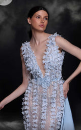 3 of 5 MNM Couture K4110 Blue