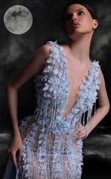 4 of 5 MNM Couture K4110 Blue