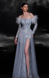 2 of 5 MNM Couture K4111 Blue