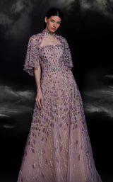 2 of 6 MNM Couture K4116 Lilac