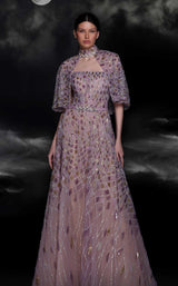 1 of 6 MNM Couture K4116 Lilac