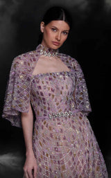 4 of 6 MNM Couture K4116 Lilac