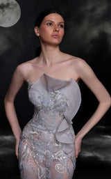 4 of 5 MNM Couture K4123 Silver