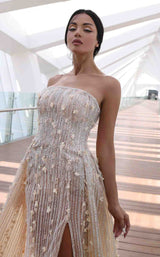 3 of 3 MNM Couture K4126 Beige