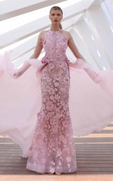 2 of 6 MNM Couture K4128 Pink