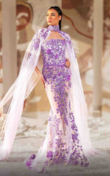 1 of 5 MNM Couture K4179 Purple