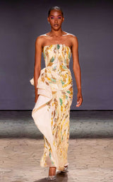 1 of 2 MNM Couture K4190 Yellow