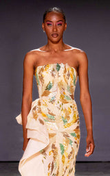 2 of 2 MNM Couture K4190 Yellow