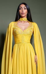 2 of 2 MNM Couture K4195 Yellow