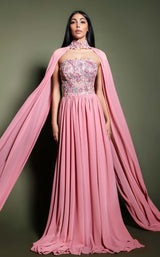 1 of 2 MNM Couture K4196 Pink