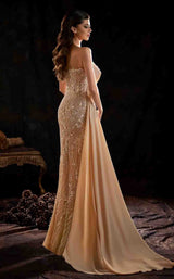 5 of 5 MNM Couture K4206 Beige