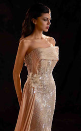 3 of 5 MNM Couture K4206 Beige
