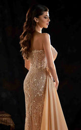 4 of 5 MNM Couture K4206 Beige