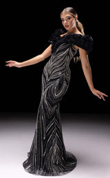 4 of 5 MNM Couture K4218 Black