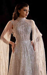 2 of 4 MNM Couture K4223 Grey