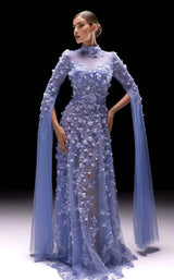 2 of 5 MNM Couture K4236 Blue