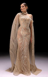 1 of 5 MNM Couture K4241 Beige