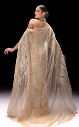 5 of 5 MNM Couture K4241 Beige
