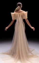 3 of 4 MNM Couture K4246 Beige