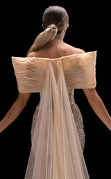 4 of 4 MNM Couture K4246 Beige