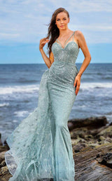 2 of 7 MNM Couture M1050 Green