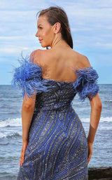 4 of 5 MNM Couture M1052 Blue