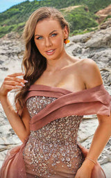 3 of 6 MNM Couture M1054 Coffee