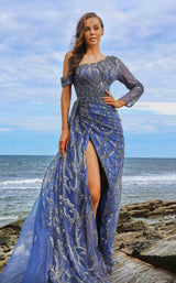 2 of 6 MNM Couture M1056 Blue