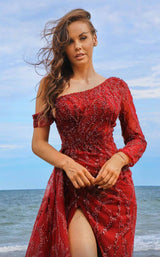 3 of 6 MNM Couture M1056 Red