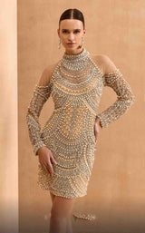 3 of 6 MNM Couture M1143S Dress