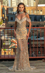 1 of 2 MNM Couture M1144 Silver
