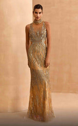 1 of 6 MNM Couture M1145 Gold