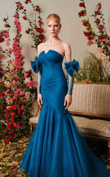 1 of 4 MNM Couture N0486 Petrol