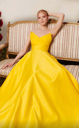 2 of 4 MNM Couture N0491 Yellow