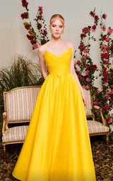 1 of 4 MNM Couture N0491 Yellow