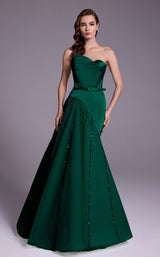 1 of 2 MNM Couture N0536 Emerald