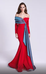 1 of 7 MNM Couture N0561 Red