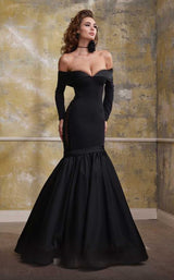 1 of 6 MNM Couture N0563 Black