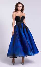 2 of 7 MNM Couture N0581 Blue