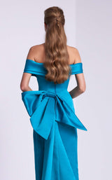 8 of 10 MNM Couture N0589 Turquoise