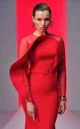 3 of 10 MNM Couture N0613 Red