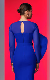 6 of 10 MNM Couture N0613 Royal Blue