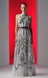 1 of 6 MNM Couture N0614 Black/White