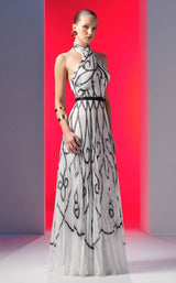 3 of 6 MNM Couture N0614 Black/White