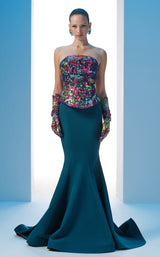 2 of 8 MNM Couture N0616 Petrol