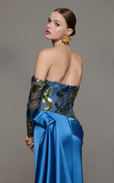 6 of 9 MNM Couture N0621 Petrol