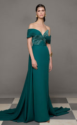1 of 6 MNM Couture N0627 Green