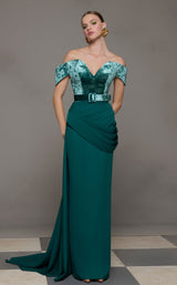 1 of 5 MNM Couture N0628 Green
