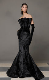 1 of 6 MNM Couture N0631 Black